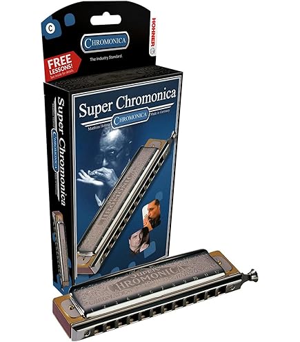 Amazon.com: Hohner Super Chromonica Chromatic Harmonica, Key of B